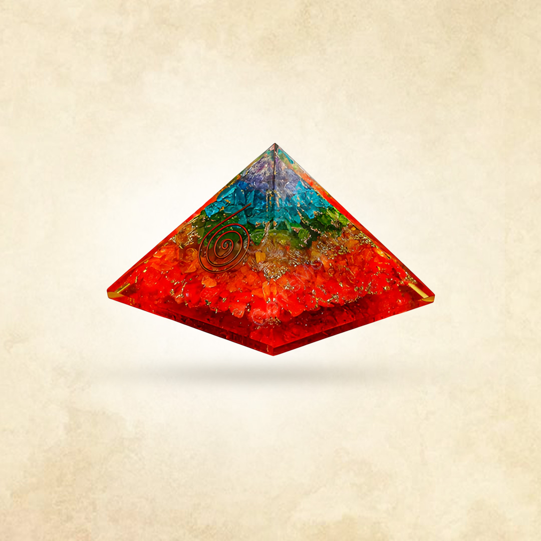 7 Chakra Chips Pyramid